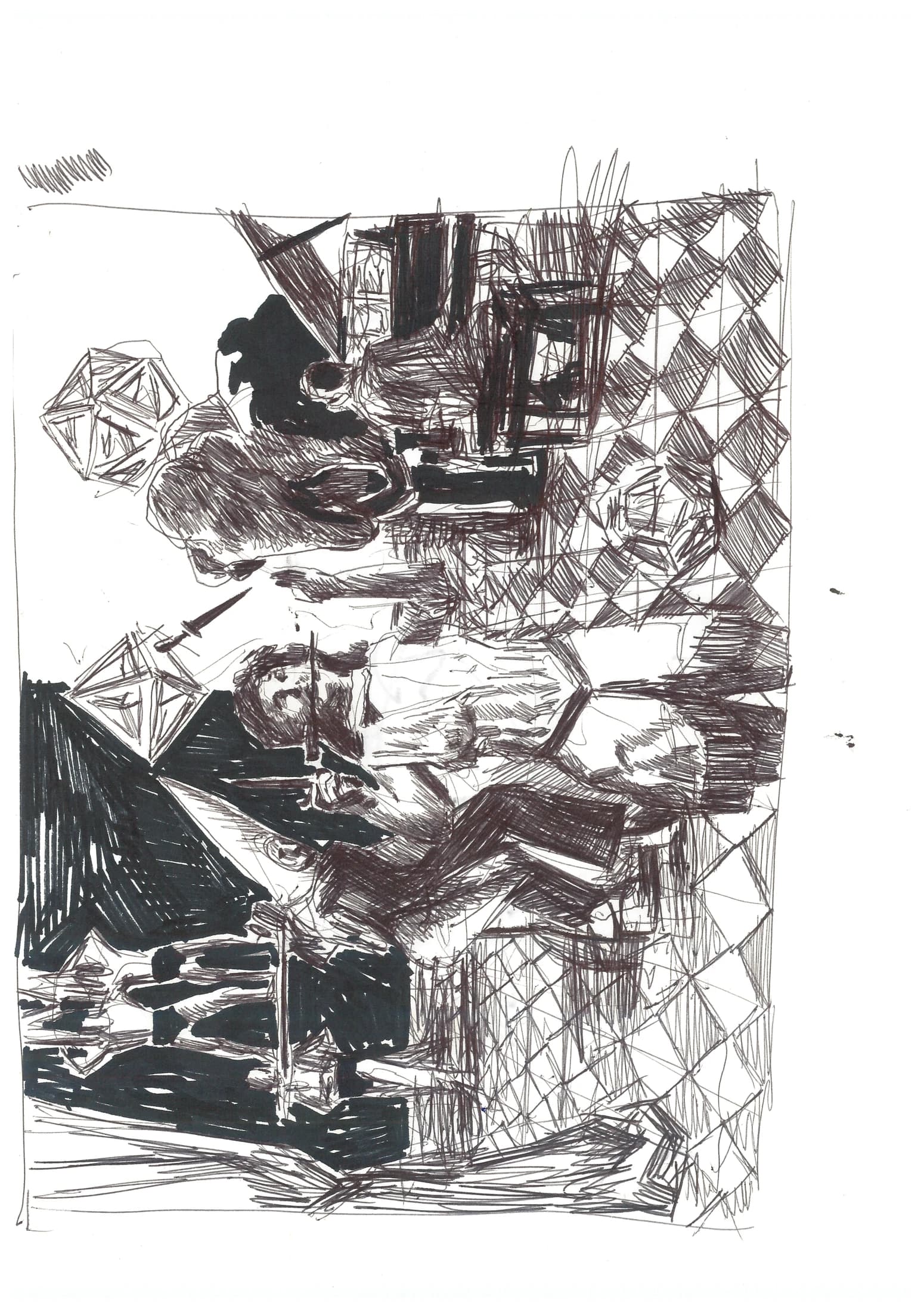 Interior in Lines