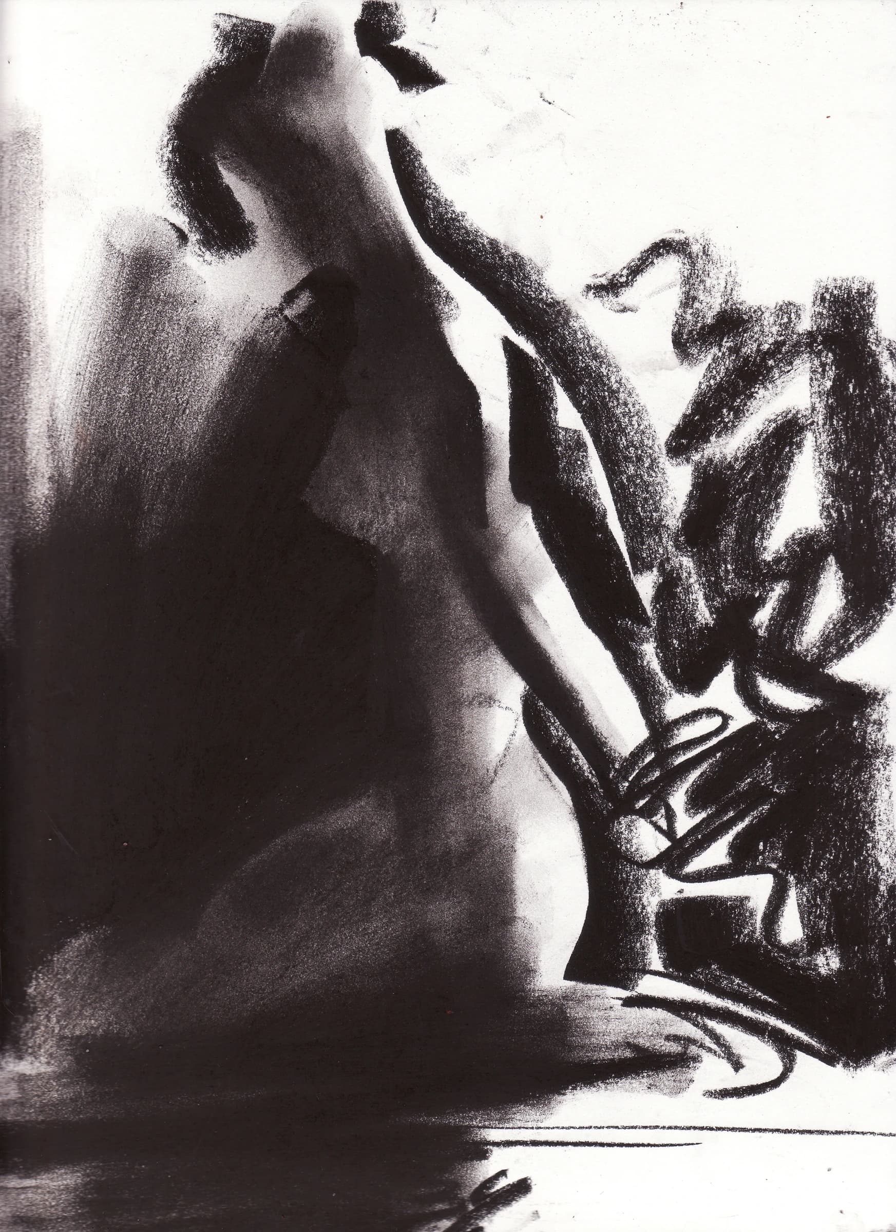 Figure in Shadow