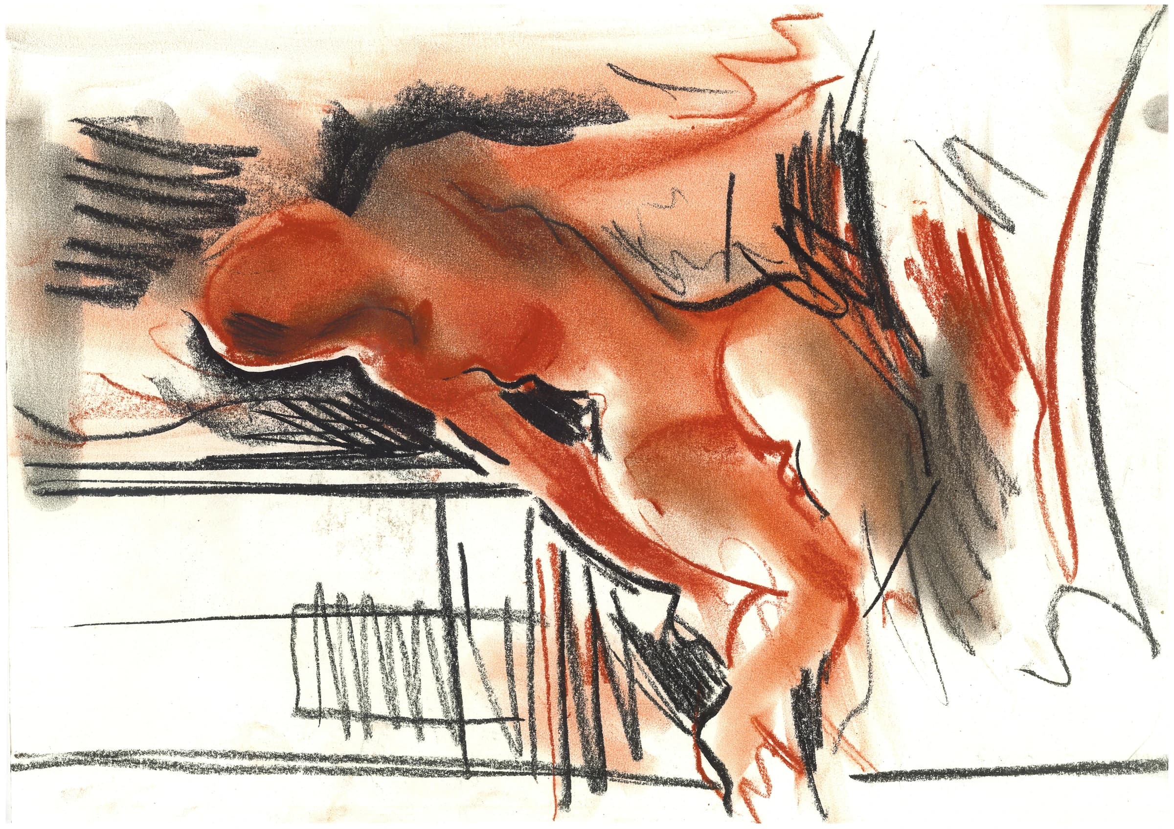 Seated among Lines