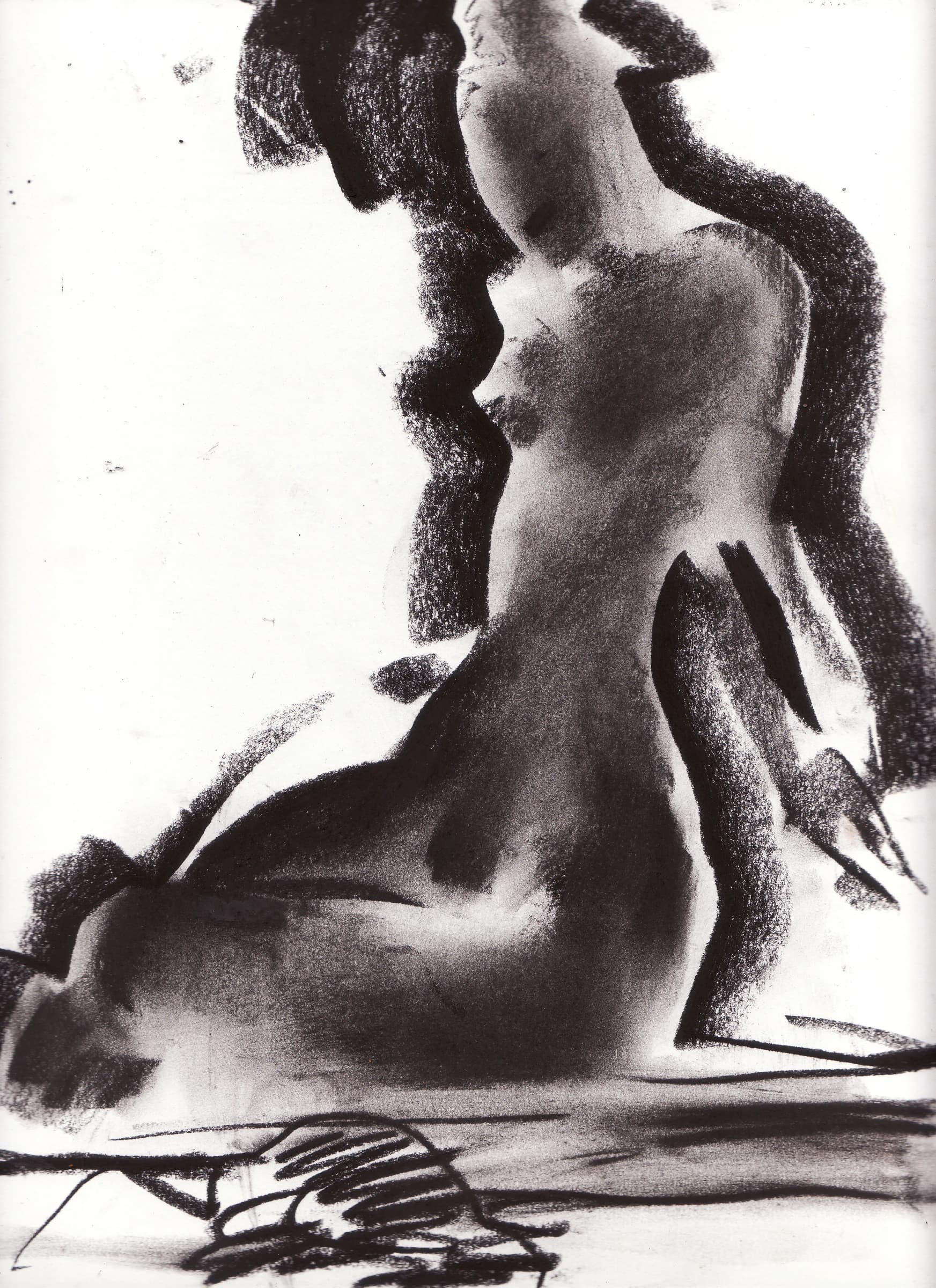 Seated on the Floor