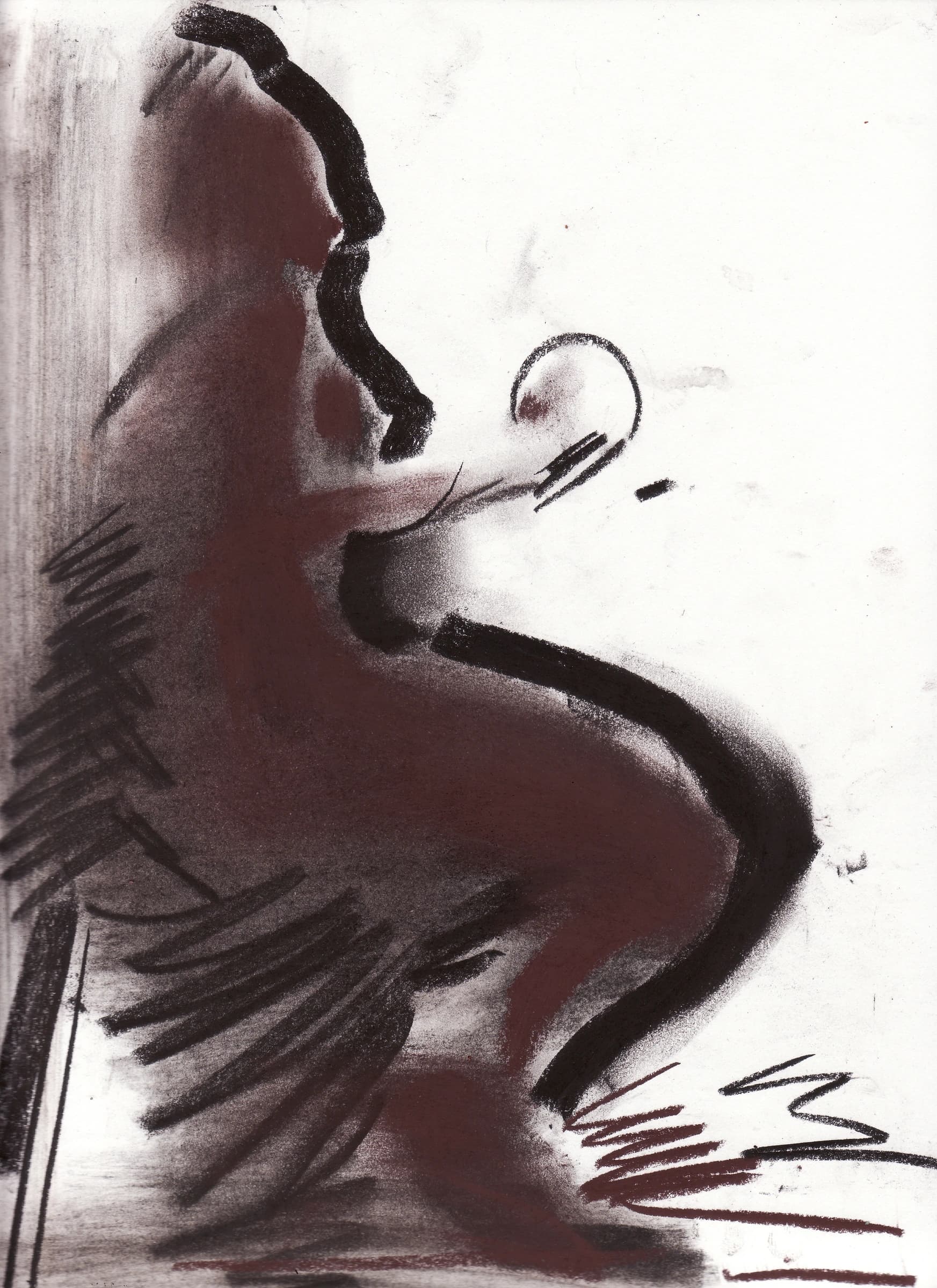 Seated Silhouette