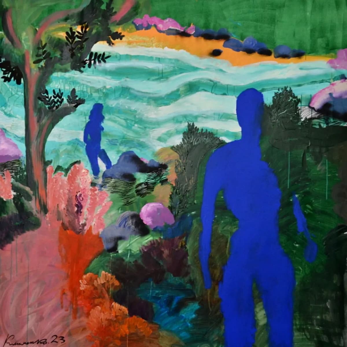 Figures on the Coast